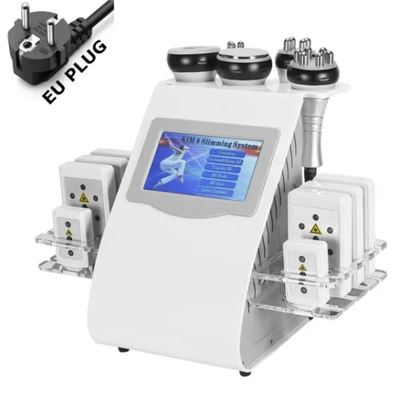 Machine Amincissante 6 en 1 – Cavitation Ultrasonique 40K & Lipo Laser 8 Tampons – Image 7