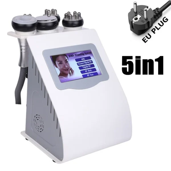 Machine Amincissante 5 en 1 – Technologie Ultrasonique & RF pour Corps & Visage – Image 6